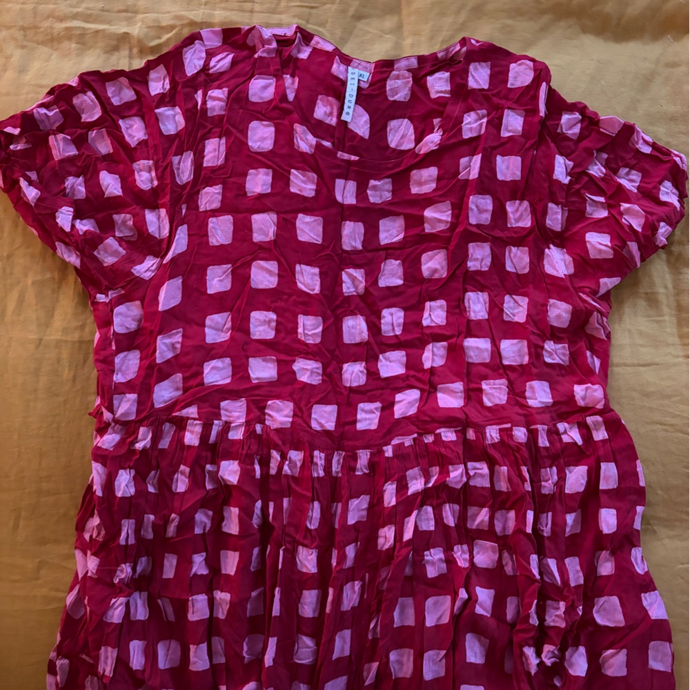 Osei Duro Layer Dress in Queen Me